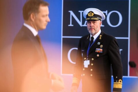 Holenderski admirał Rob Bauer – przewodniczący Komitetu Wojskowego Sojuszu NATO Fot. ShutterStock