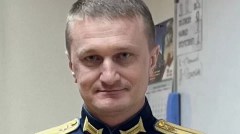 Pułkownik Andriej Kondraszkin, dowódca 31. Uljanowskiej Brygady Desantowo-Szturmowej Fot. „The Moscow Times”