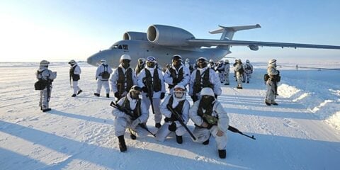 Rosyjskie oddziały w Arktyce Fot. ShutterStock