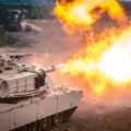 Amerykański czołg M1 Abrams Fot. Kārlis Dambrāns / Shutterstock