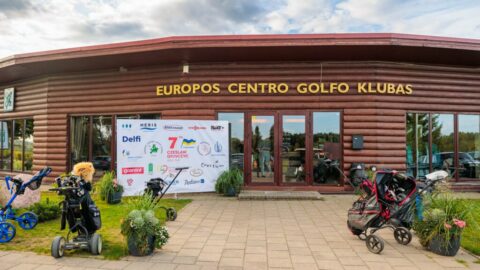 Litewski Klub Golfowy Centrum Europy, miejsce rozgrywek 7th Czesław Okińczyc Golf Cup 2023 Fot. l24.lt