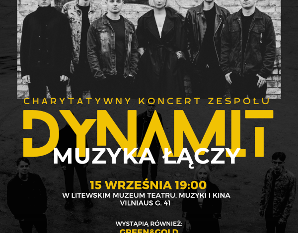 Polsko-litewski „Dynamit” charytatywnie zagra w Wilnie!