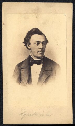 Władysław Syrokomla, portret wykonany ok. 1860 r. Fot. Wikipedia – domena publiczna