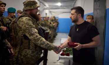 Prezydent Ukrainy nagrodził żołnierzy Zgrupowania „Donieck”