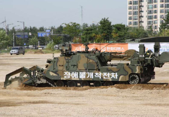 Ukraina otrzyma z Korei Południowej specjalne wozy do rozminowywania