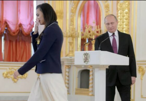 Bohaterka Rosjan wyparła się Putina