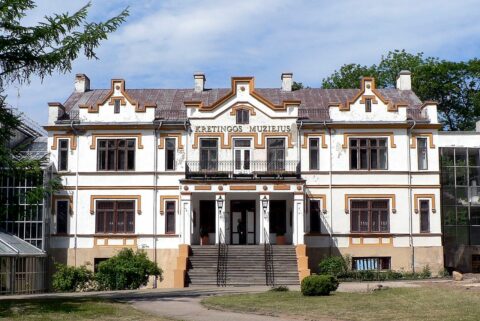 Pałac Tyszkiewiczów w Kretyndze Fot. Wikipedia – domena publiczna