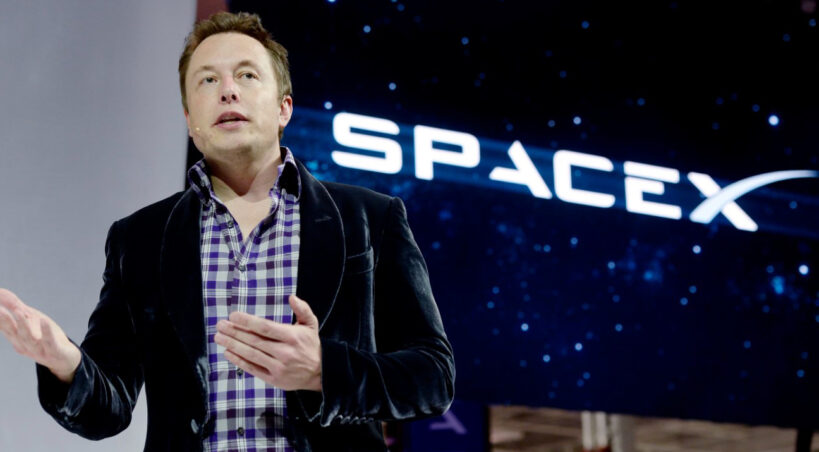 Założyciel SpaceX Elon Musk Fot. Twitter
