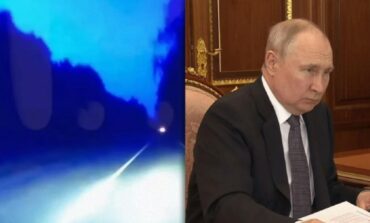 Dron zestrzelony na podejściu „do rezydencji Putina” (wideo)