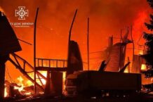 Lwów: Pożary gaszą do tej pory. Konsekwencje barbarzyńskiego ataku (WIDEO)