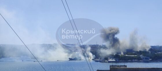 Mocne! Ukraińskie rakiety trafiły w sztab Floty Czarnomorskiej w Sewastopolu. Panika na Krymie (WIDEO)
