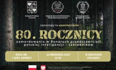Zbrodnia w Ponarach – 80. rocznica mordów dokonanych przez Niemców i ich litewskich kolaborantów