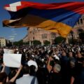 Reakcją obywateli Armenii na wydarzenia w Górskim Karabachu były masowe protesty