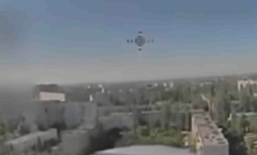 Ukraiński dron uderzył w budynek rosyjskiej Federalnej Służby Bezpieczeństwa w Kursku