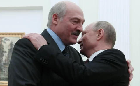 Aleksandr Łukaszenka i Władimir Putin Fot. ShutterStock