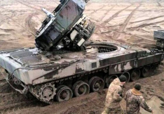 Uszkodzone w boju ukraińskie Leopardy będą remontowane na Litwie