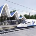 Odcinek trasy kolejowej „Rail Baltica” budowany na Łotwie Fot. Wikipedia – domena publiczna