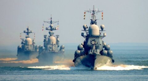 Okręty Floty Bałtyckiej Fot. mil.ru