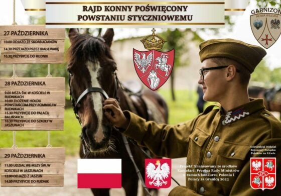 Rajd konny pamięci Powstania Styczniowego