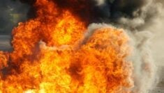 Spektakularny zamach partyzantów w Berdiańsku na FSB
