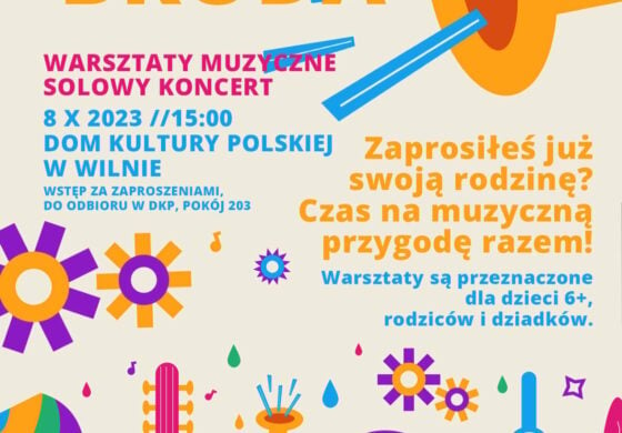 Joszko Broda – warsztaty muzyczne i koncert w Wilnie