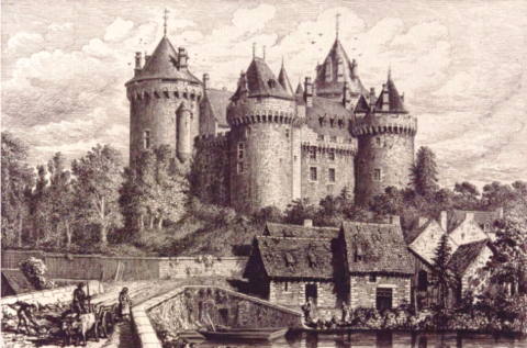 Château de Combourg – rodzinny zamek Françoisa René de Chateaubrianda Fot. ShutterStock