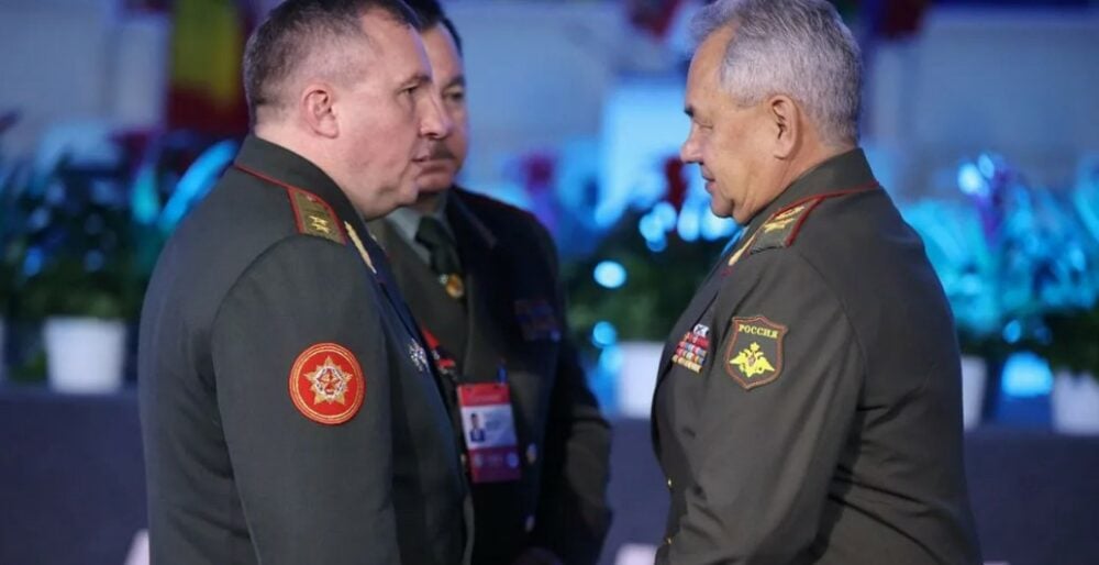 Wiktor Chrenin i Siergiej Szojgu