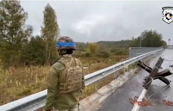 Żołnierze pułku Kalinowskiego pojawili się na granicy z Białorusią