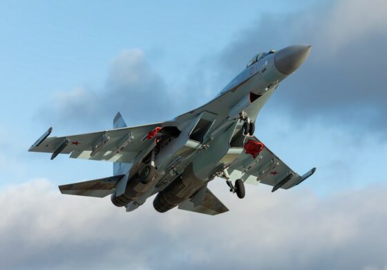 Ukraińskie drony uderzyły w rosyjskie Su-35