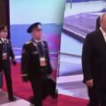 Putin przyjechał do Chin z „nuklearną walizką” / Kolaż: Gławred, fot. zrzut ekranu