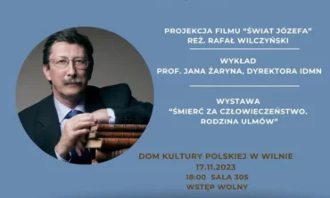 Wieczór poświęcony pamięci Polaków ratujących Żydów w Domu Kultury Polskiej w Wilnie