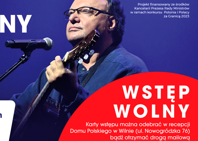 Koncert „Ziemio, jedyny domu nasz” w Wilnie