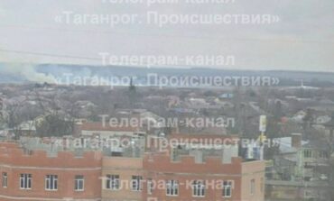 Na „bezpiecznym” rosyjskim lotnisku w Taganrogu „płoną śmigłowce”