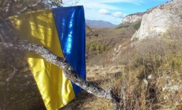 Na Krymie podniesiono flagę Ukrainy