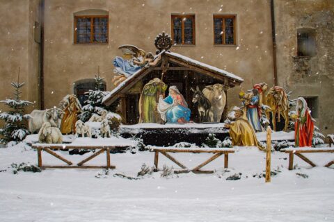 Bożonarodzeniowa szopka w Wilnie Fot. vilnensis.lt