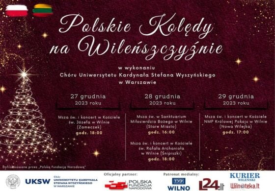 Cykl koncertów „Polskie Kolędy na Wileńszczyźnie”