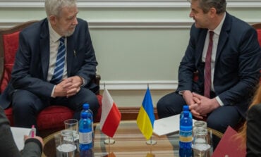 Nowy Ambasador RP na Ukrainie, przekazał w Kijowie kopie listów uwierzytelniających