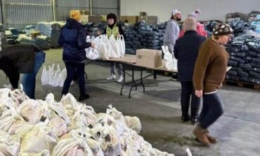 Polscy wolontariusze przywieźli do Chersonia pomoc humanitarną