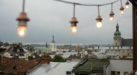 Moment ataku „Oresznika” na Lwów (WIDEO)