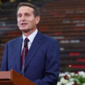 Dyrektor SWR Siergiej Naryszkin. Fot: Sergey Pyatakov/RIA Novosti