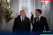 Orbán odbył „wspaniałe” spotkanie z Macronem
