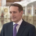 Siergiej Naryszkin, dyrektor Słuzby Wywiadu Zagranicznego FR