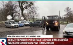 Rosyjska rakieta w Polsce: Próba prowokacji Warszawy?
