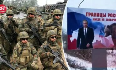 Kreml prowokuje NATO. Billboardy z „niekończącymi się granicami Rosji” pod granicą Estonii