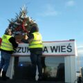„Podkarpacka Oszukana Wieś” protestuje na polsko-ukraińskim przejściu granicznym w Medyce www.facebook.com/people/Podkarpacka-Oszukana-Wieś