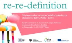 Międzynarodowa Wystawa Mebli Artystycznych „Re-re-definition” w Wilnie