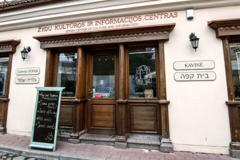W Wilnie, na dawnym terenie dużego getta czynne jest Centrum Informacji i Kultury Żydowskiej Fot. Marian Paluszkiewicz/„Kurier Wileński”