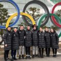 Biathloniści z Centrum Sportu Rejonu Wileńskiego na Zimowych Młodzieżowych Igrzyskach Olimpijskich w Korei Południowej Fot. Centrum Sportu Rejonu Wileńskiego