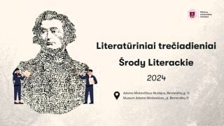 „Środy Literackie 2024” w Muzeum Adama Mickiewicza przy Uniwersytecie Wileńskim