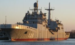 Rosja wysłała na Krym najnowszy okręt desantowy